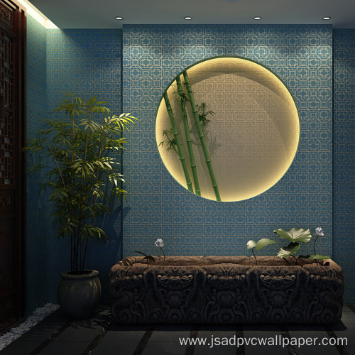 Hotel atrium background wall wallpaper